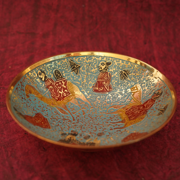Ashwarohi Urli (Medium sized, blue)