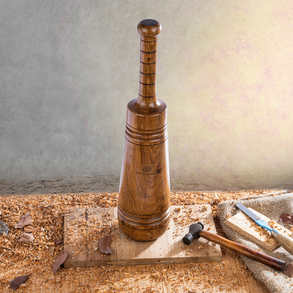 Akhada-Style Wooden Mudgar/ Mudgal/best for home workouts 